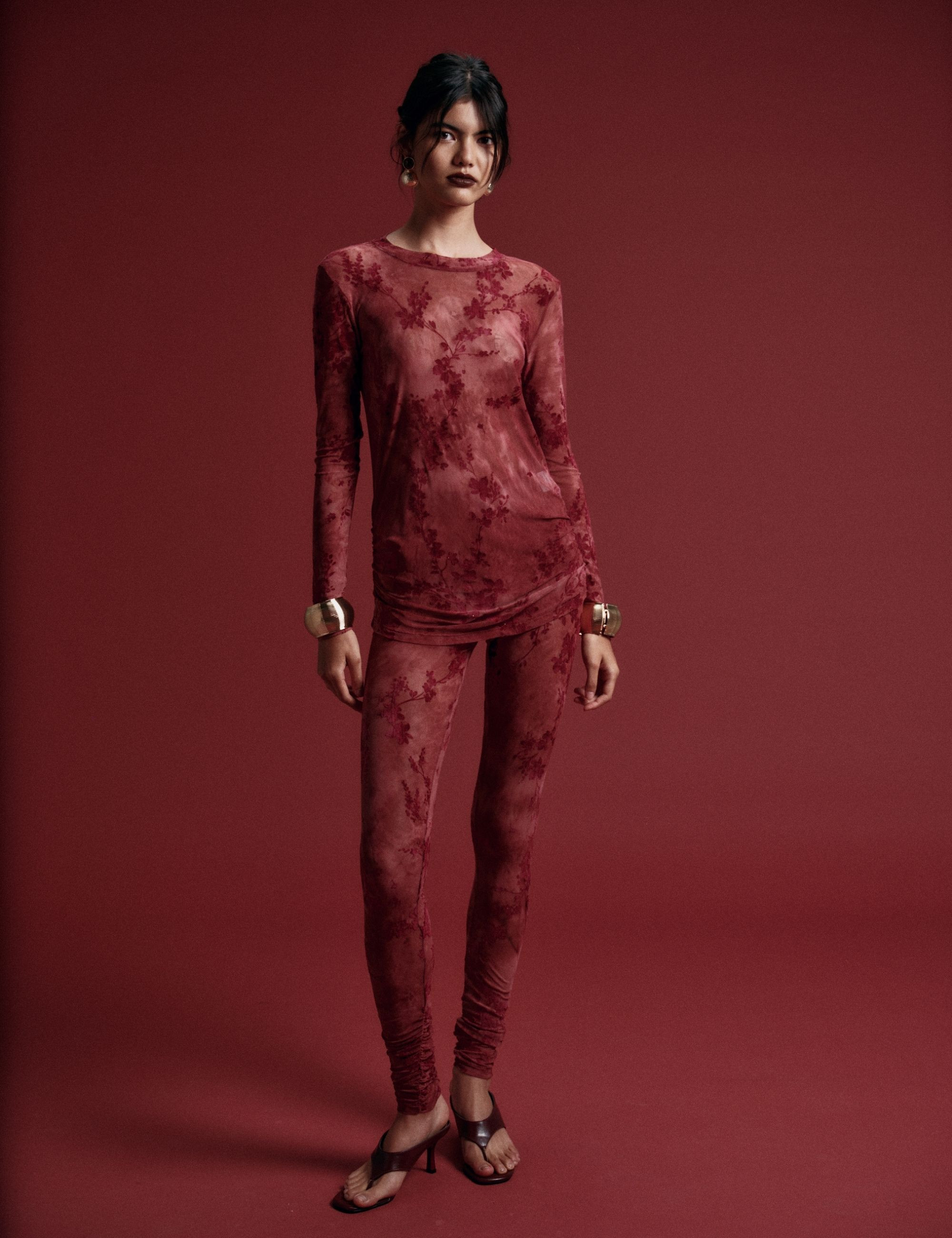 Legging Íris Vinho