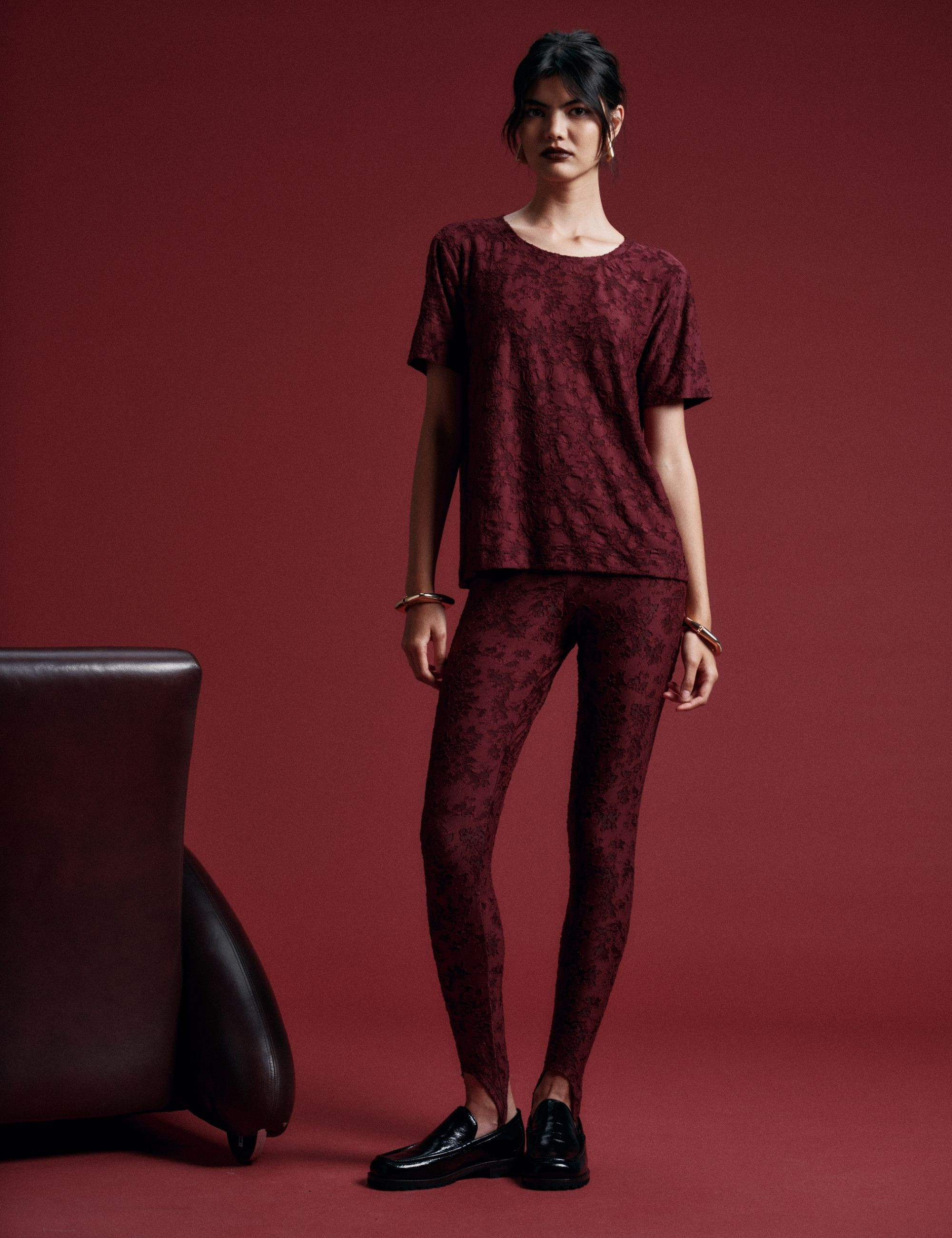 Legging Hortênsia Vinho