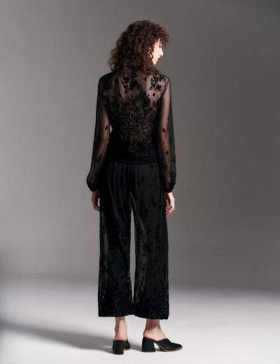 Calça Violeta Preto