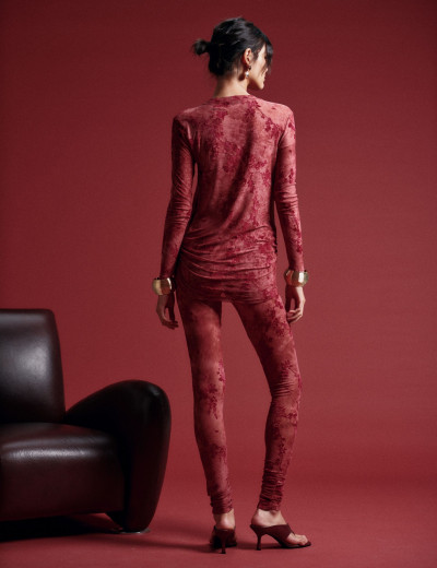 Legging Íris Vinho