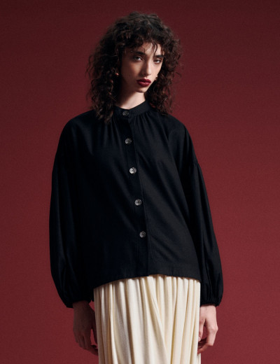 Camisa Begônia Preto