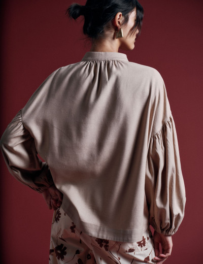 Camisa Begônia Canela