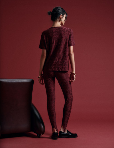 Legging Hortênsia Vinho