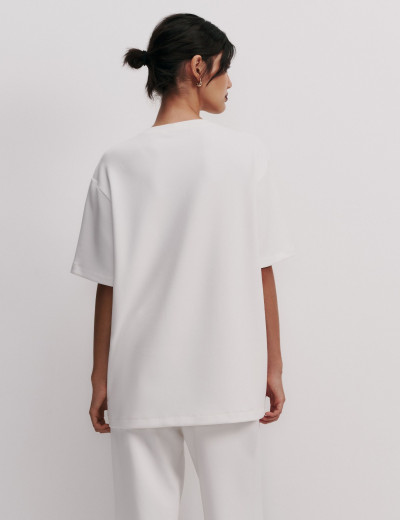 Camiseta Lilás Off White