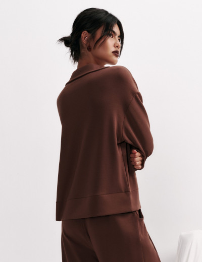Blusa Sálvia Marrom