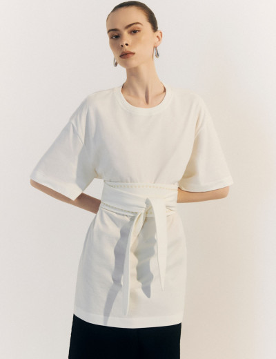 Camiseta Palmas Off White
