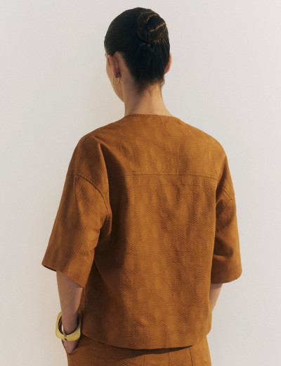 Blusa Macaé Camelo