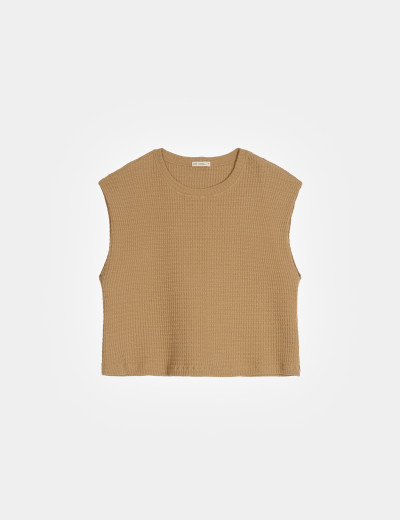 Blusa Boston Camelo