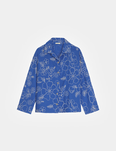 Camisa Londres Azul Royal