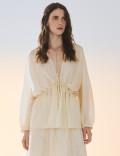 Kimono Americana Marfim
