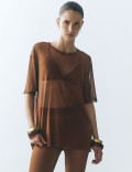 Camiseta Angra Marrom