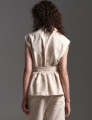 Colete Lavanda Off White