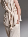 Colete Lavanda Off White