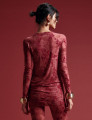 Blusa Lótus Vinho