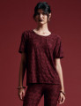 Camiseta Malva Vinho