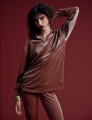 Blusa Liatris Marrom 