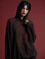 Blusa Bergenia Marrom 
